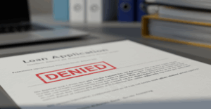 Denied business loan