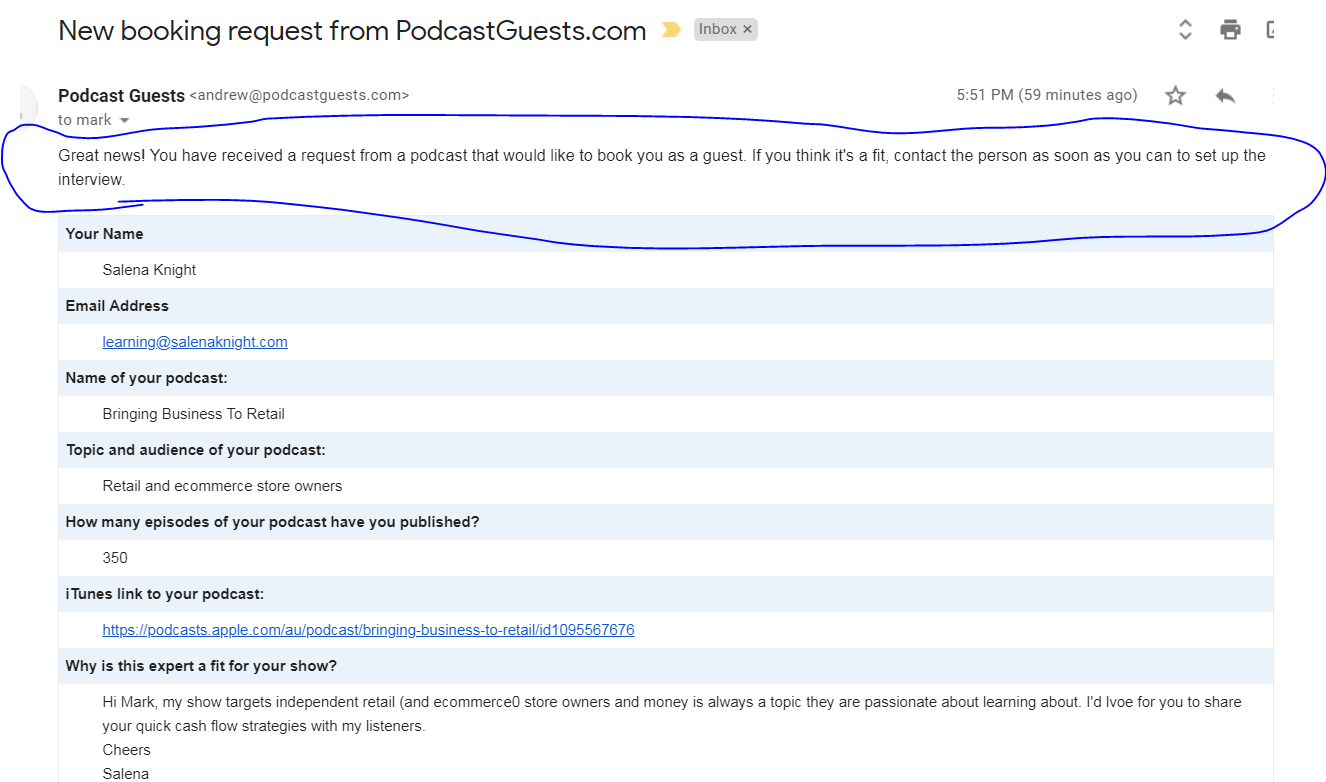 podcast request 1 3