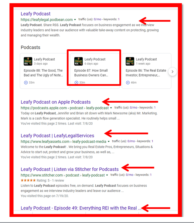 Building an audience