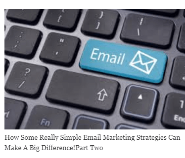 Strategic email marketing
