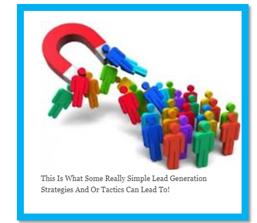 Effective lead generation