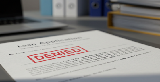 Denied business loan
